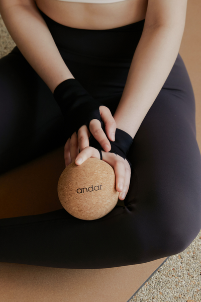 Sustainable Cork Single Massage Ball Large