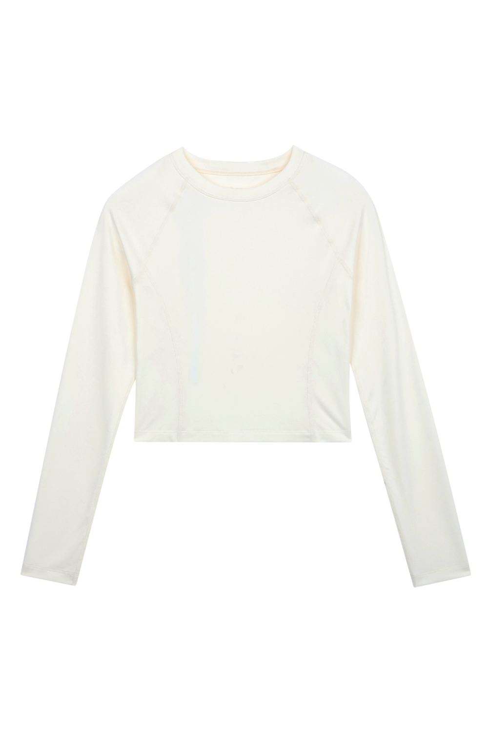 Airtouch Pace Melange Crop Long Sleeve