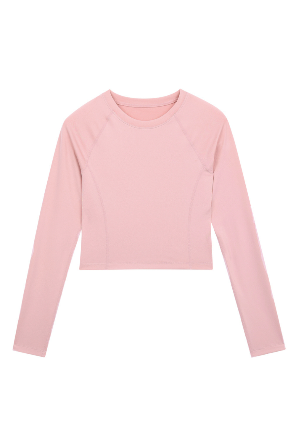 Airtouch Pace Melange Crop Long Sleeve