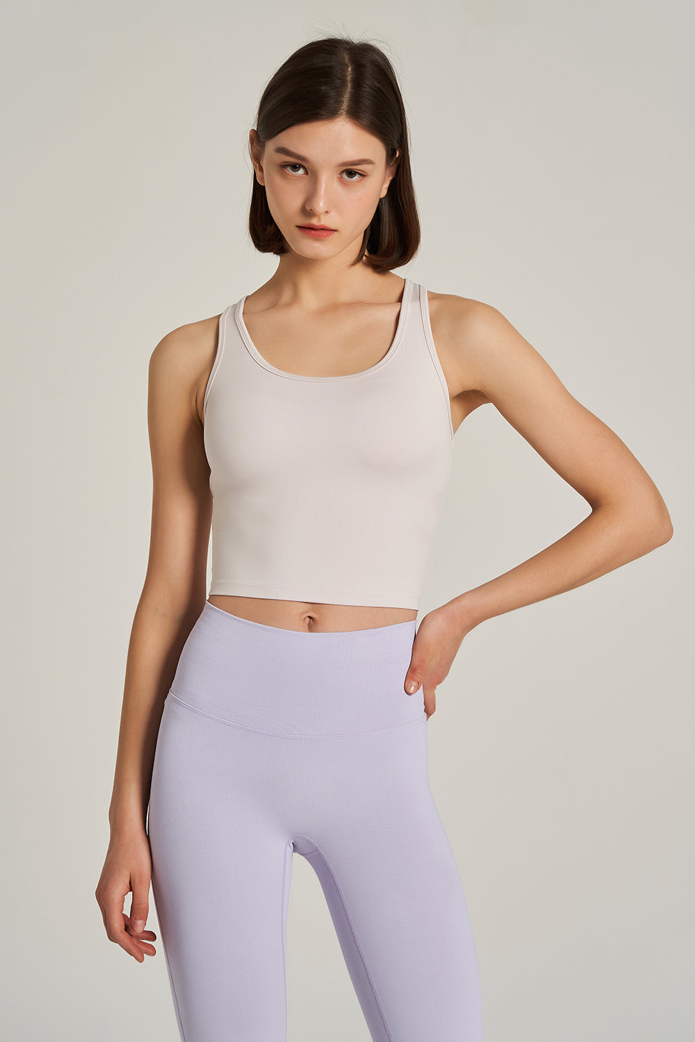 Be-Free Racerback Padded Crop Top , A/B cups - andar
